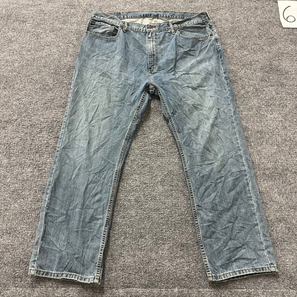 Levi's Jeans Mens Size 40 Blue 559 Relaxed Straight Leg Denim Casual Everyday